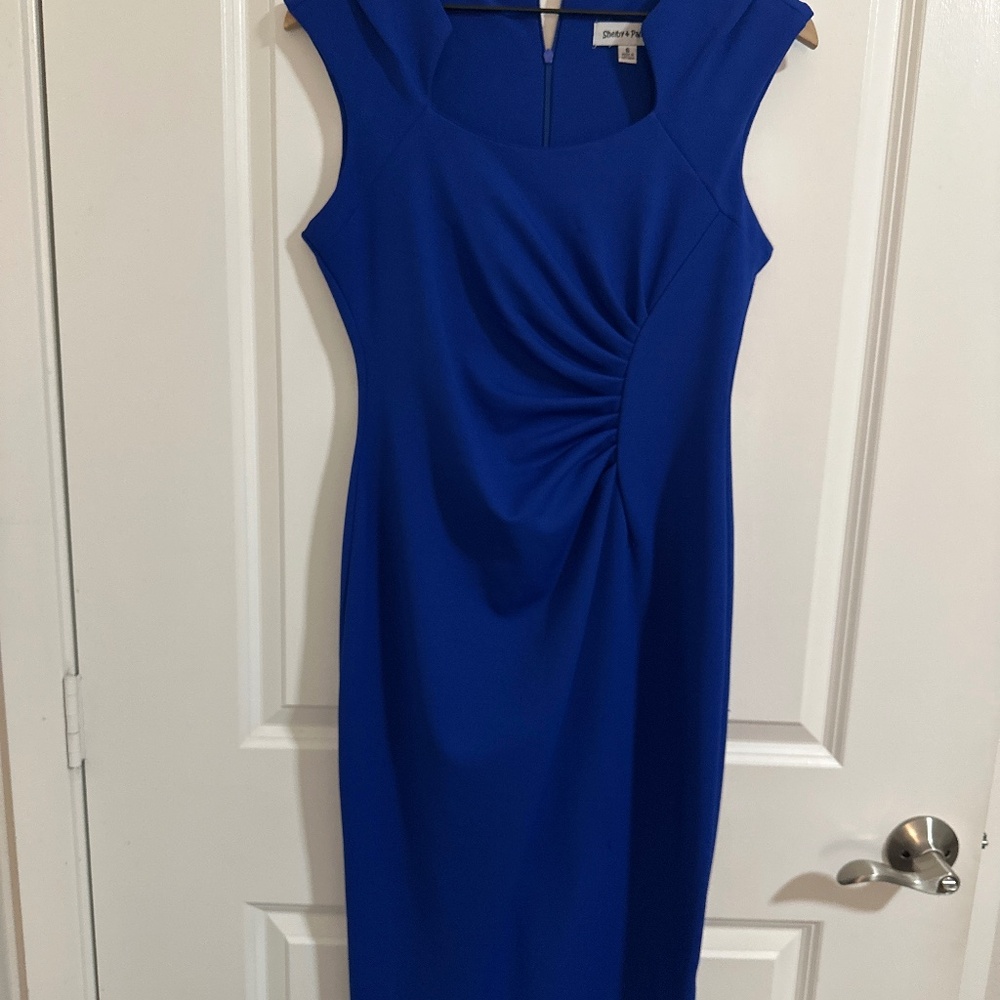 Blue dress